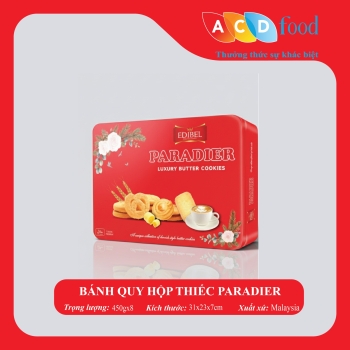 BÁNH HỘP THIẾC PARADIER